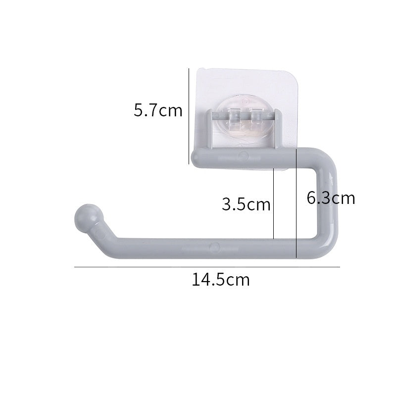 Kitchen Paper Roll Holder Cabinet Rag Hanging Holder Towel Hanger Toilet Paper Holders Rack Bar Shelf Tissue Holder