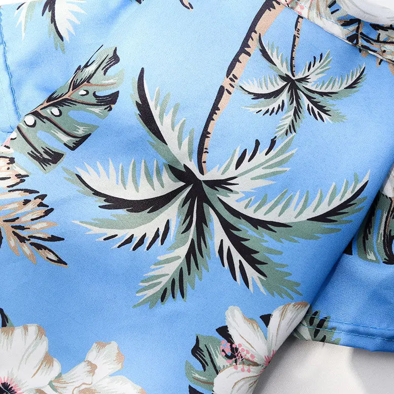 Hawaiian Style Pet Dog Clothe Summer SandBeach Dog Shirts