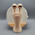 Cute Snail -Shaped Bathroom Tissue Holder Fun Desk Organizer Novelty Home Decor