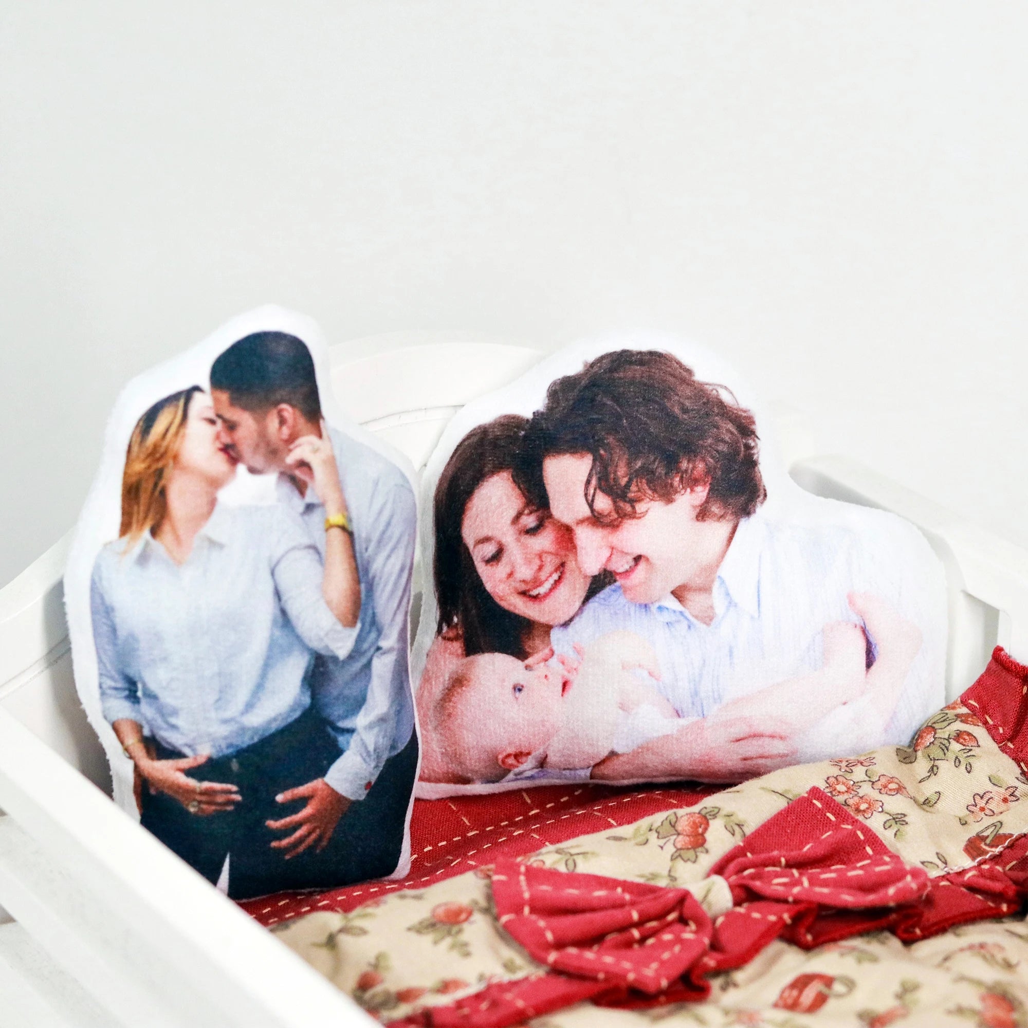Custom Shape Photo Pillow Personalized Gift for Loved Ones Unique Anniversary Birthday Present, Creative cushion with Your Image