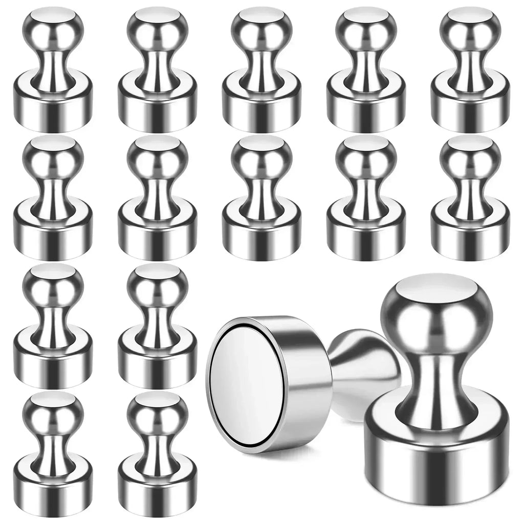 5/20pcs Magnetic Pins Neodymium Magnetic Thumbtacks for Whiteboard Cone Super Strong Fridge Pushpin Magnets Home Storage Tools