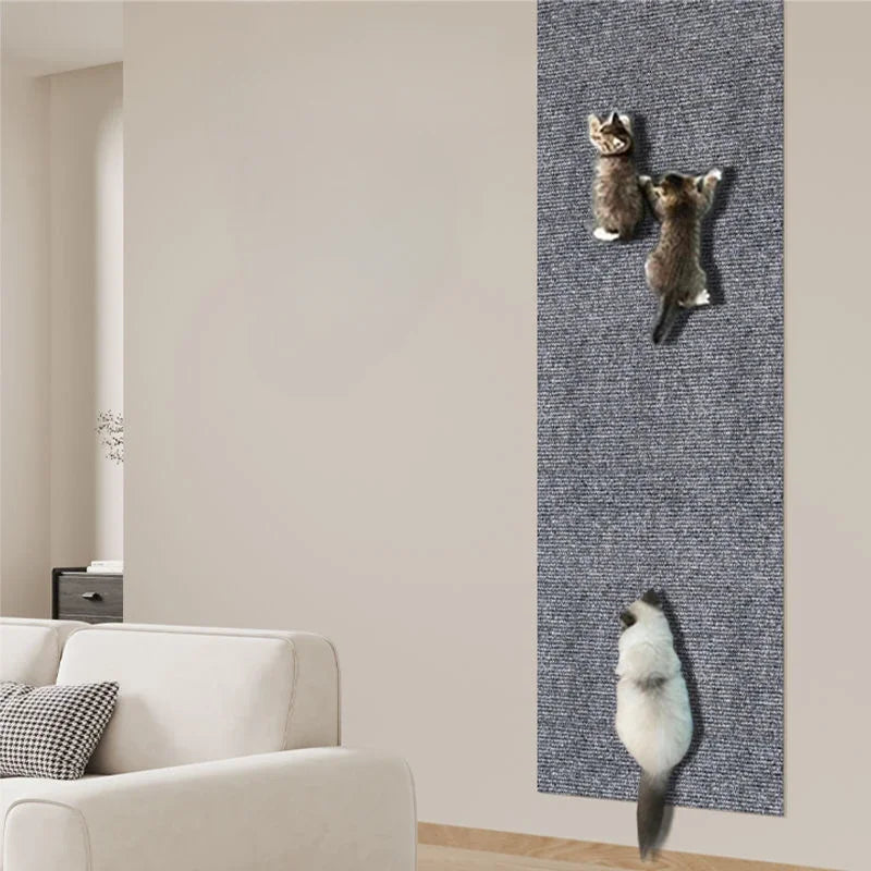 Sofa Scratching Post for ats Stuff Self- Adhesive Tape Carpet Scrapers for Cats Claw Sharpener Scratcher Accessories Scraper Pet