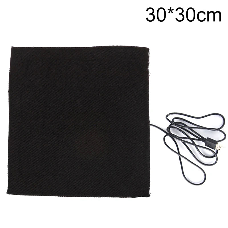 USB Heating Element Film Heater For Warm Feet Hand Warmer Electric Belts Carbon Fiber Heated Pads