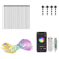 Smart Curtain Lights RGB Fairy Lights with Bluetooth App