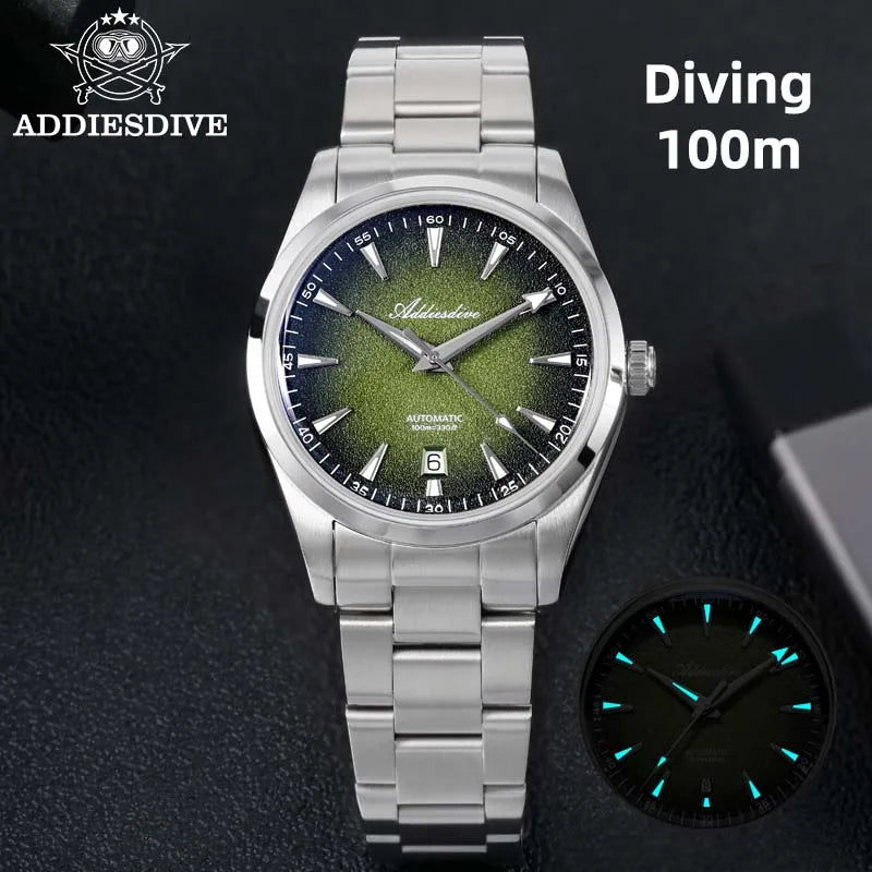 Addiesdive New Fashion Mechanical Watch BGW9 Super Luminous