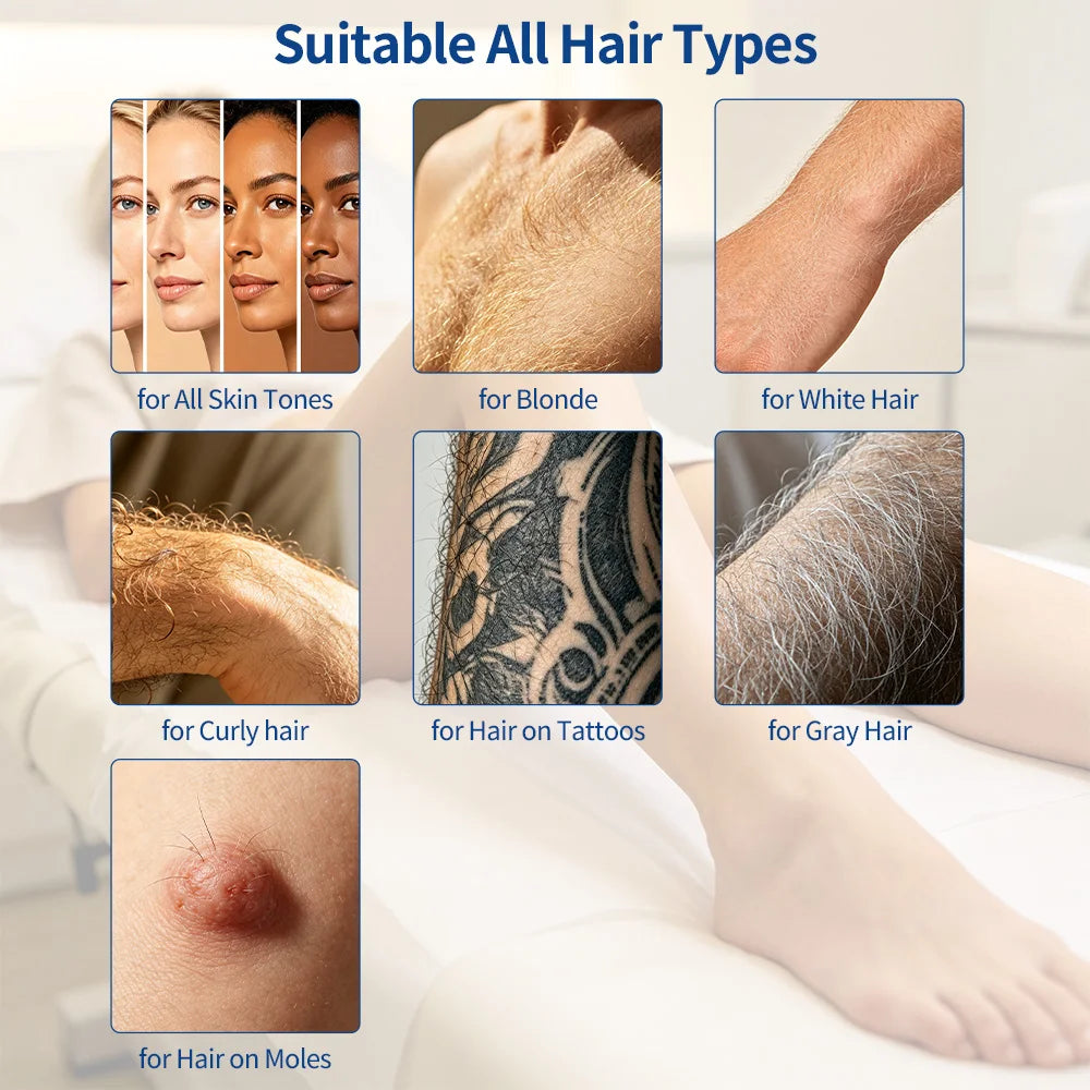 Professional Permanent Electrolysis Hair Removal Machine Painless Needle Epilation