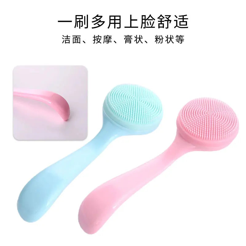 Soft Silicone Face Cleaning Brush Remove Makeup Blackhead Remover
