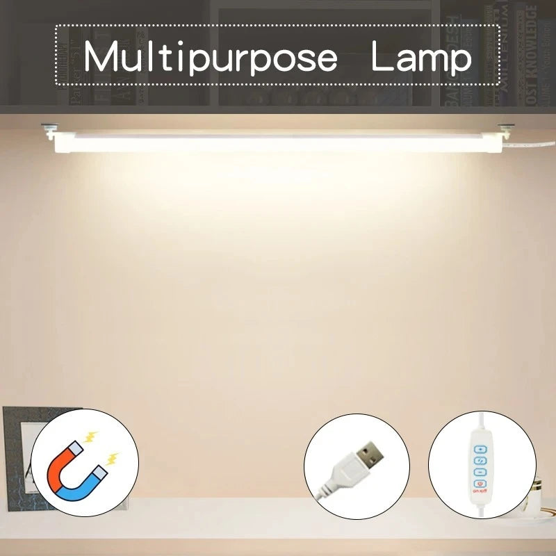 LED Under Cabinet Lighting Magnetic Dormitory Reading Lamp Student