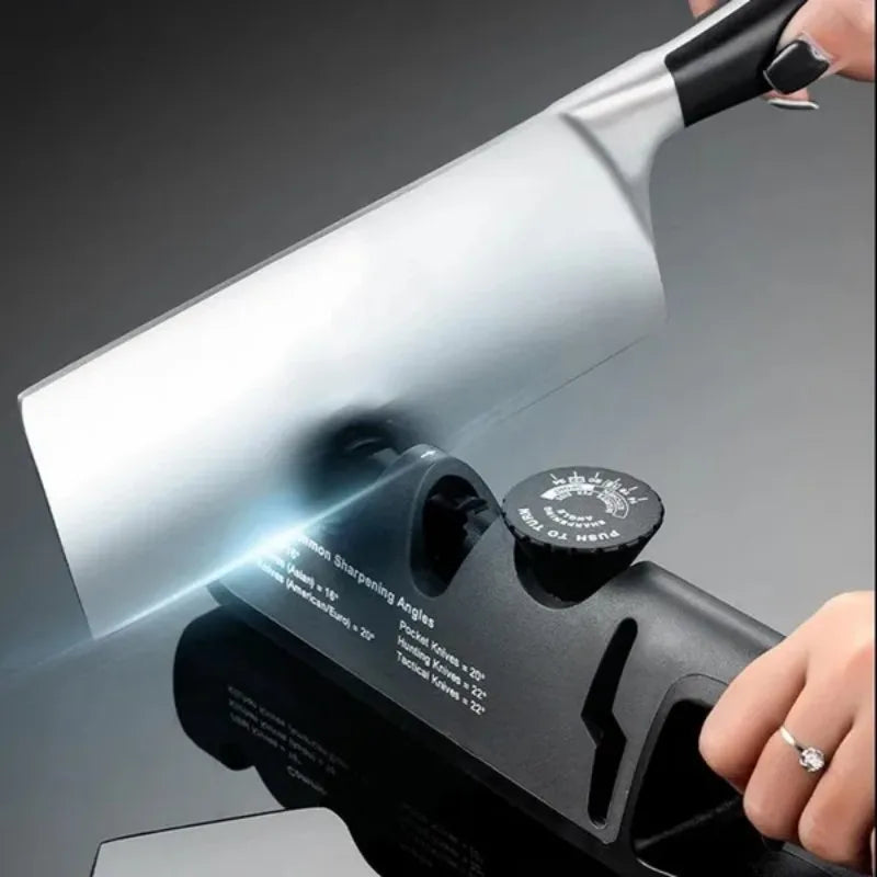 New Upgrade Angle Adjustable Knife Sharpener Professional 4 In 1 Kitchen Knives Grinder Scissors Sharpening Stone Home Tools