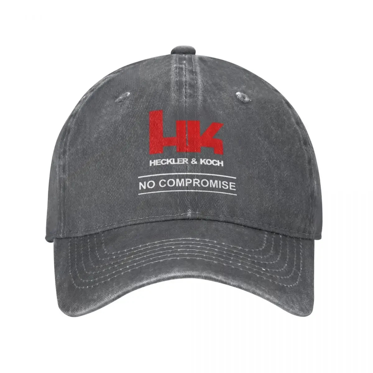 Firearm HK Compromise Baseball Cap Unisex Style Distressed Denim Washed Snapback Hat Heckler Koch Outdoor Summer Caps Hat