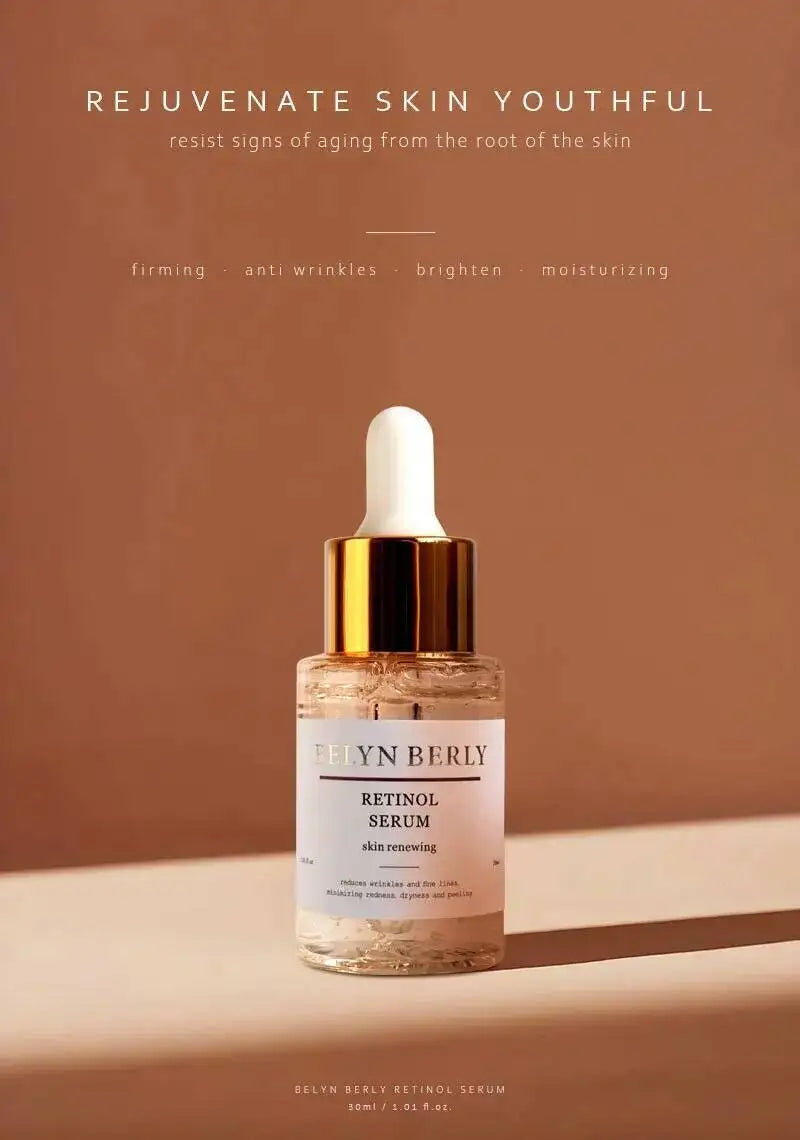 BELYN BERLY Retinol Serum + Collagen Face Serum 2PCS/Lot Moisturizing Retinol Facial Serum 30mL Skin Care Products
