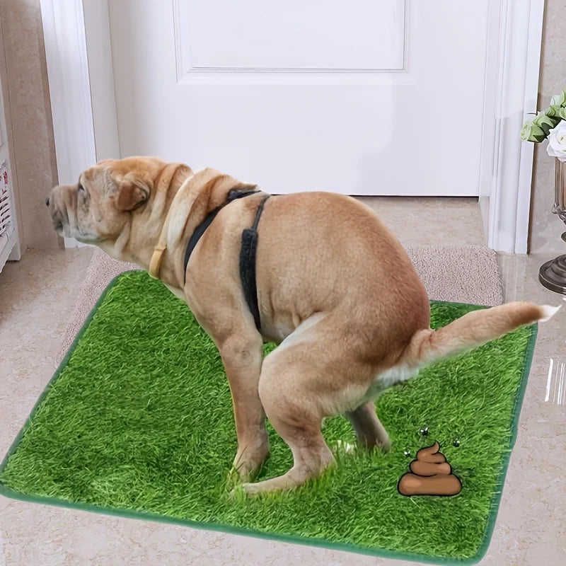 Ultimate Washable Dog Grass Mat - Reusable