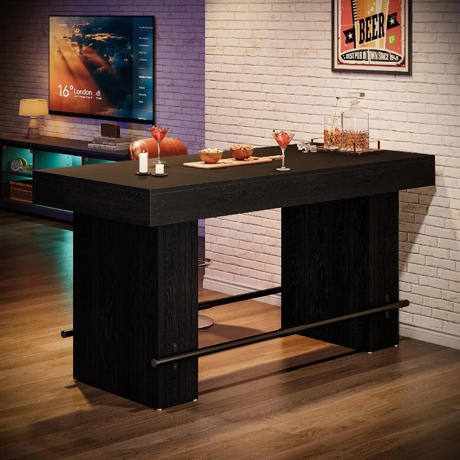 62.2" Tall Dining Table for 4-6