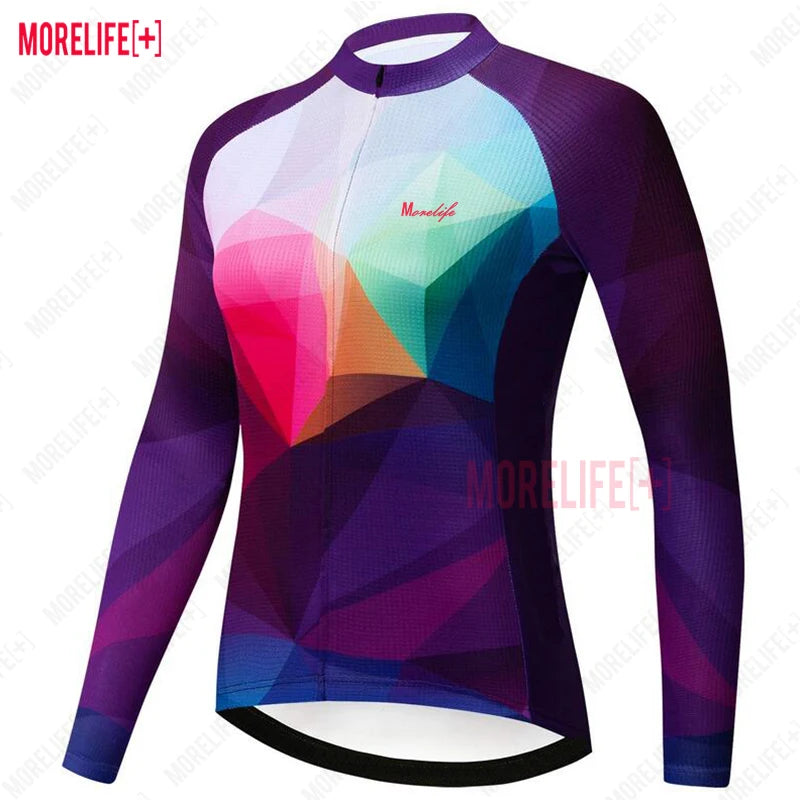 MLC Free Riding Suit Triathlon Long-sleeved Cycling Jersey Top Downhill Mountain Bike Sweatshirt Maillot Ciclismo Summer Unisex