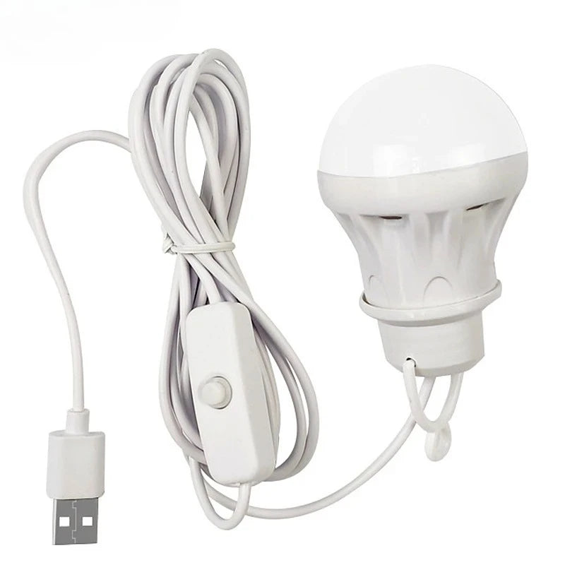 DC Led Lantern Camp Light Night Lamp Usb Emergency