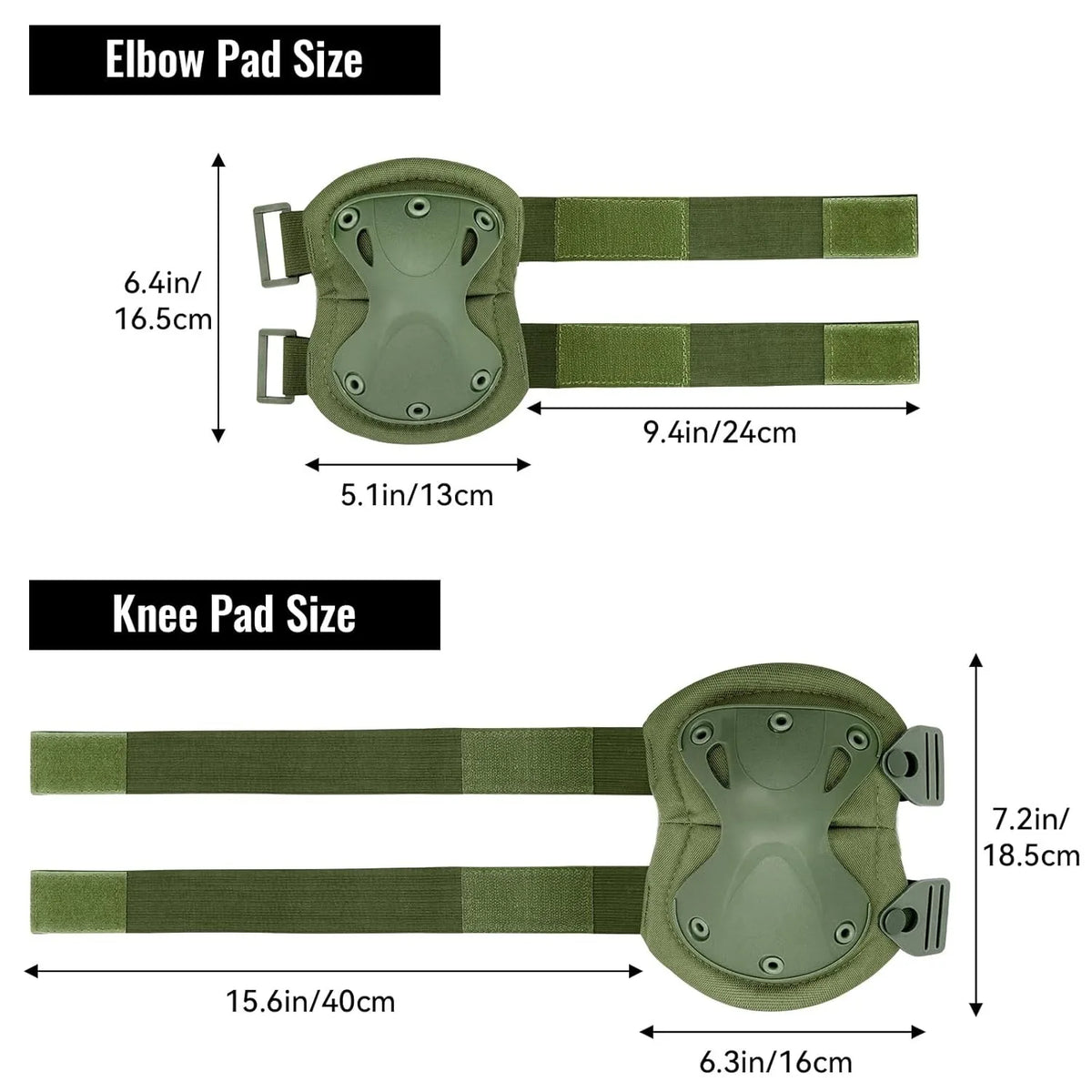 Tactical Knee and Elbow Protective Pads