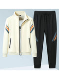 Men's 2-Piece Casual Tracksuit Set