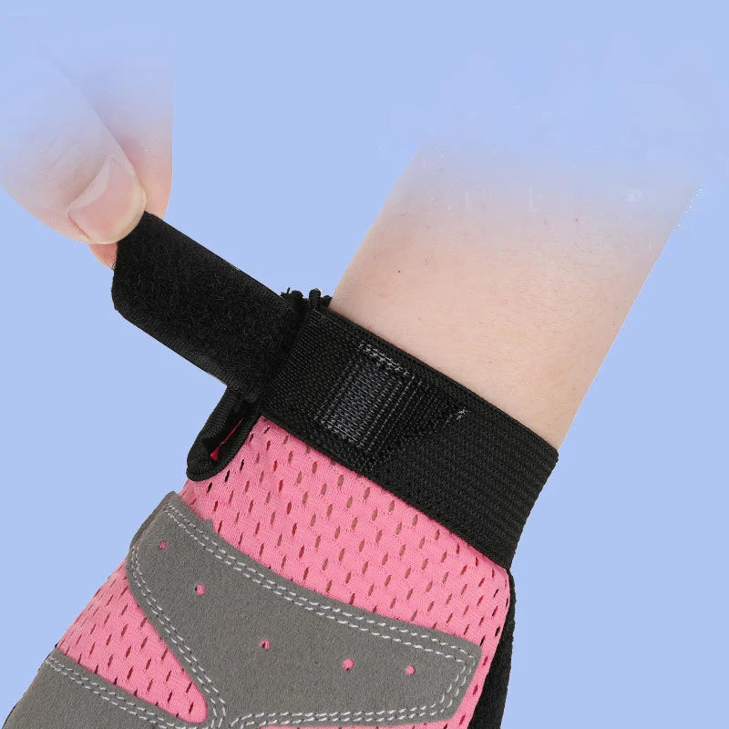 Summer Children's Cycling Gloves Breathable Mesh Roller Skating