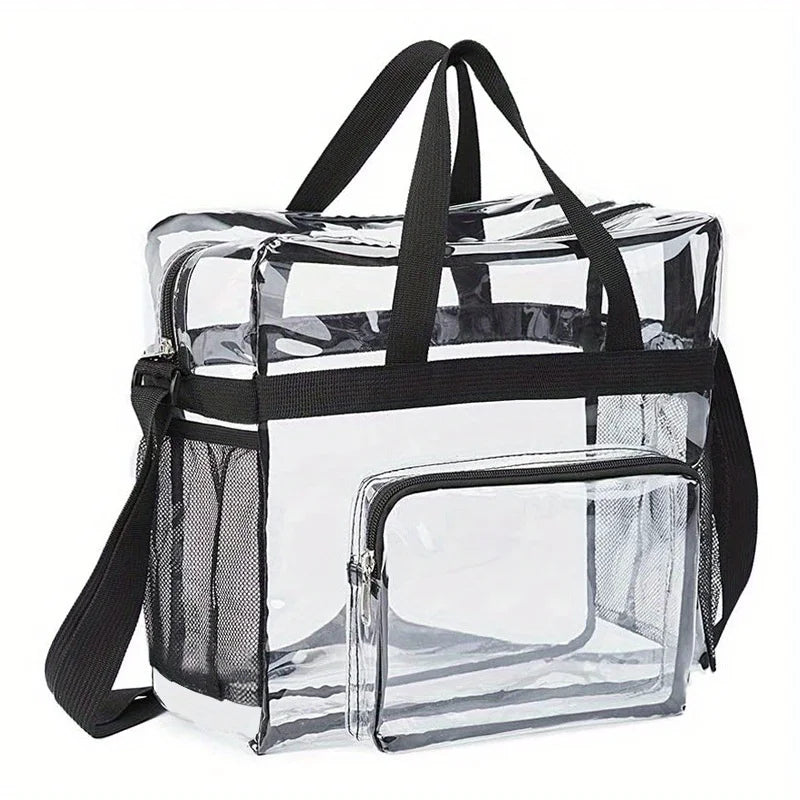 Men's Women's Cosmetic Bag Transparent Waterproof Large-Capacity Lipstick Toiletries Skin Care Products Organizer Makeup Bag