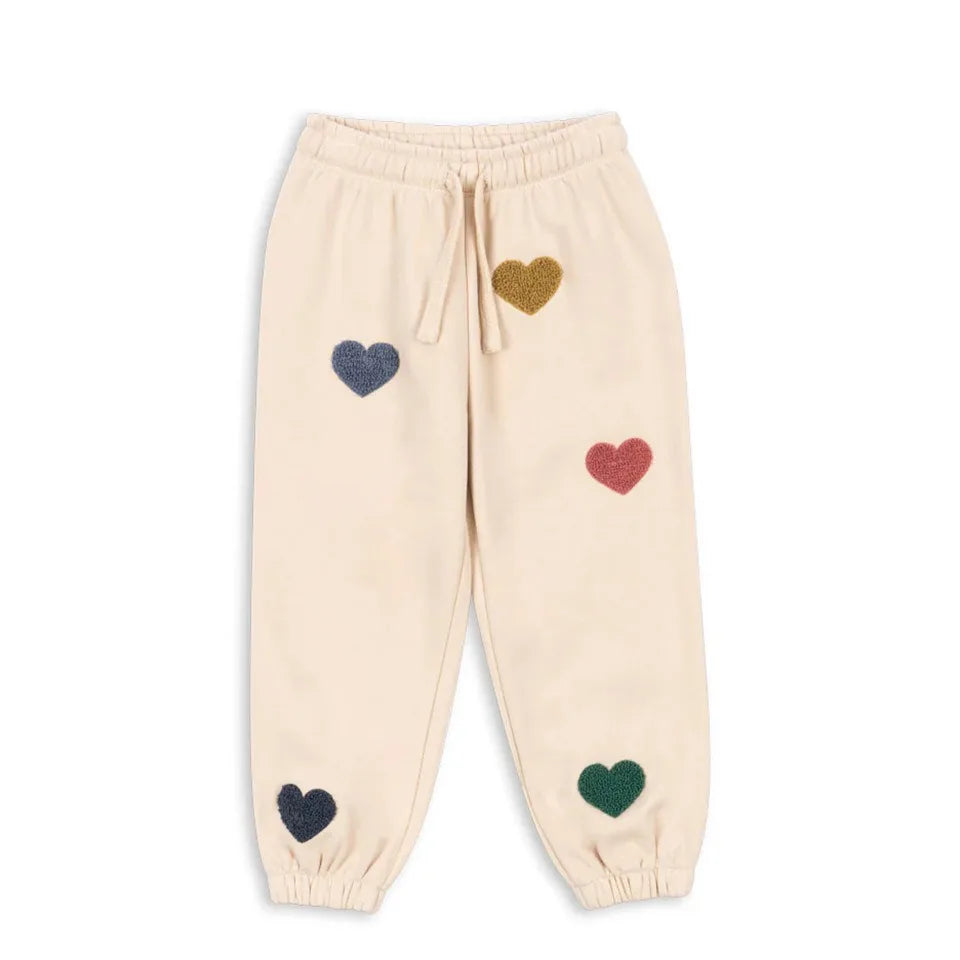 Kids Sweatshirt and Pant Set 2025 Autumn Heart Cherry Print Girls Dress Long Sleeve Boy Hooded Hoodies Pullover Casual Trousers