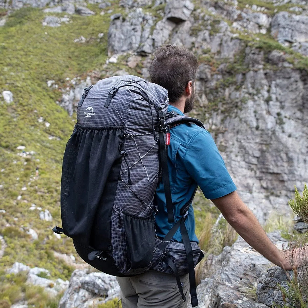Naturehike Outdoor Mountain Backpack 60+5L Waterproof High Capacity Sports