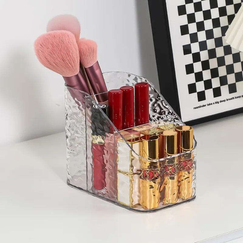 3/4/5 Grids Makeup Storage Box Bedroom Bathroom Lipstick Wash Cosmetic Dresser Organizer Multifunctional Skin Care Organizer