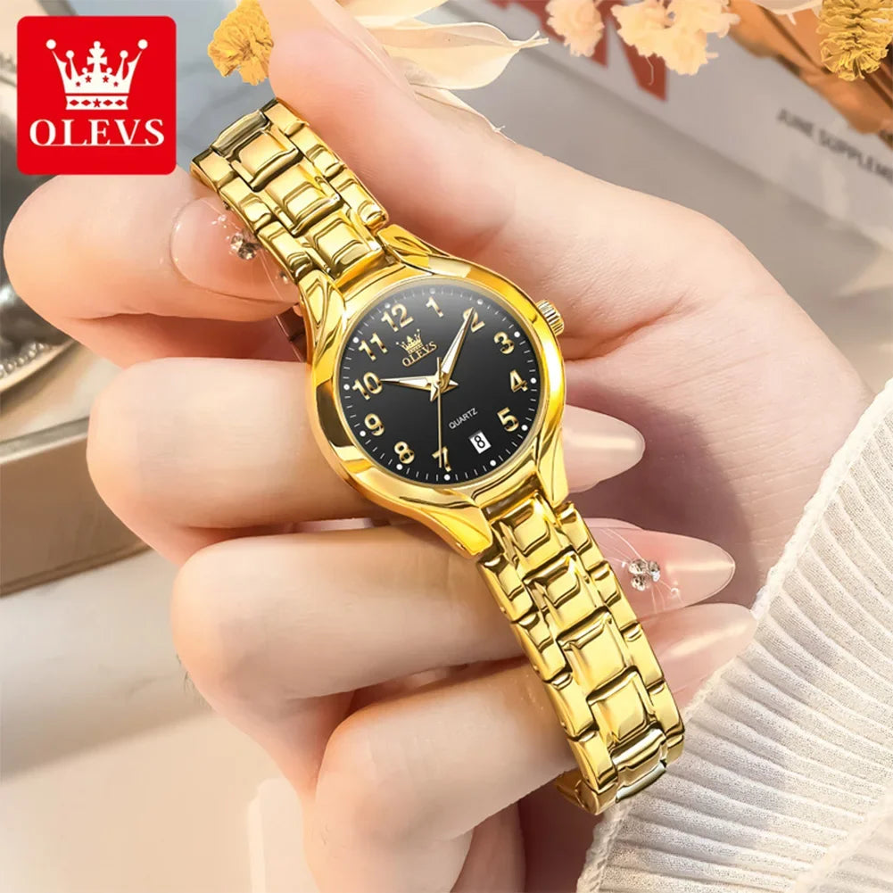 OLEVS 3650 Men Ladies Watch Original Luxury Quartz Watch