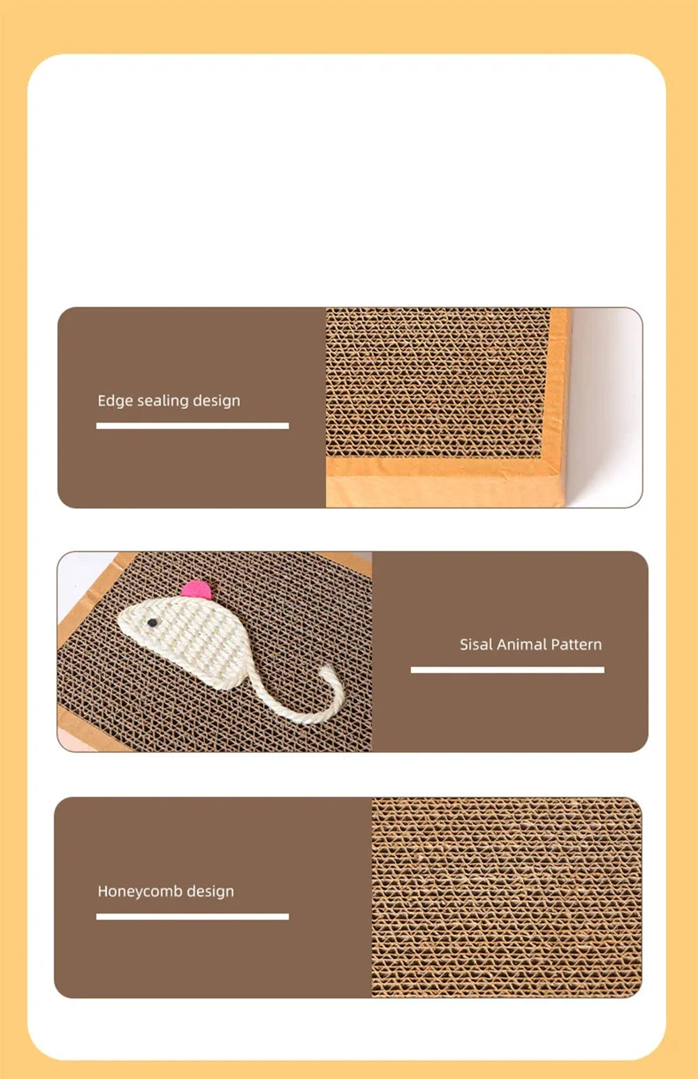 Pet Cat Scratching Board Cat Cardboard Mat Scraper Grinding Claw Toys for Cat Scratcher Cat Furniture Protector Cat Accesorios