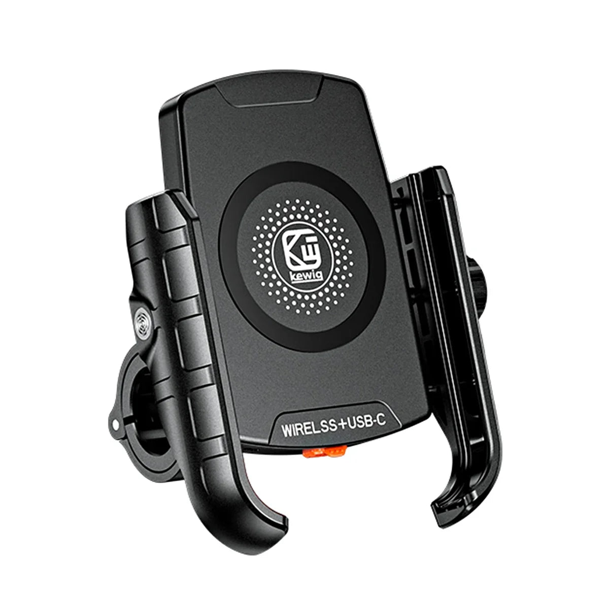 Motorcycle Phone Holder Wireless Charger Moto Motorbike Mirror Mobile Stand Support USB-C Fast Wireless Charging Cellphone Mount