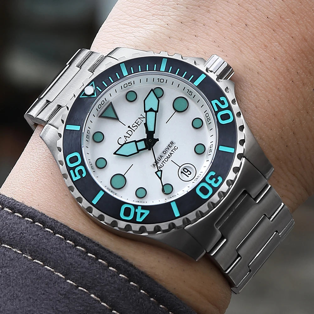 Cadisen AQUA Diver New Brand Luxury Men Watches Automatic