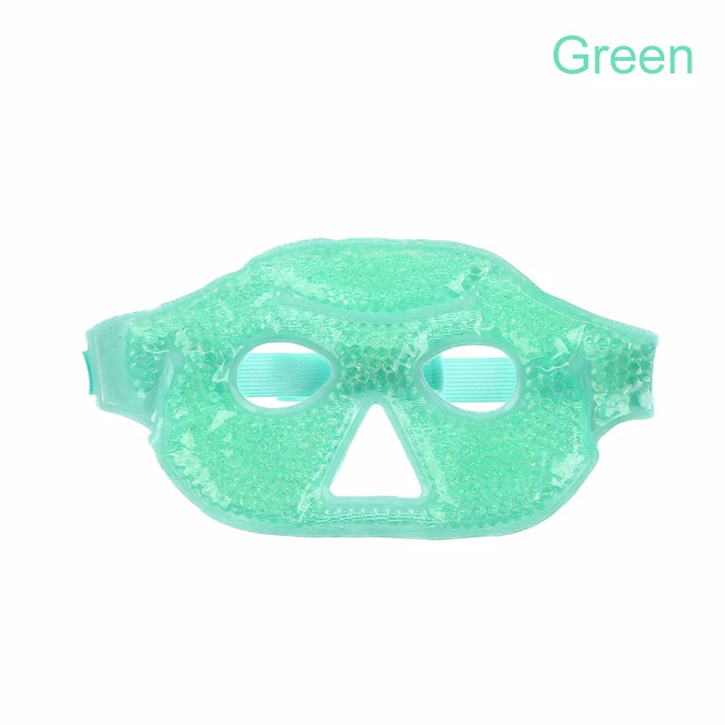 Reusable Cooling Eye Mask with Gel Beads - Cold Eye Compress for Puffy Eyes Stress Relief Dry Eye Relief SPA Skin Care Tool