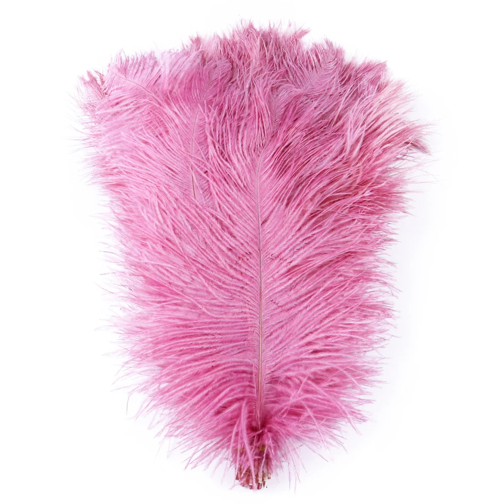 10PCS/Lot White Ostrich Feathers Plume for Wedding Table Centerpieces Carnival Prime Decor  45-50CM 55-60CM Ostrich Plumas Large