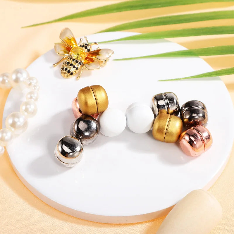 Brooch Headscarf Magnetic Pin Buttons For Clothing Buckle Hijab Brooch Strong Small Snaps Clothes Hat