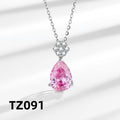 925 Sterling Silver Rose Quartz Jewelry Set