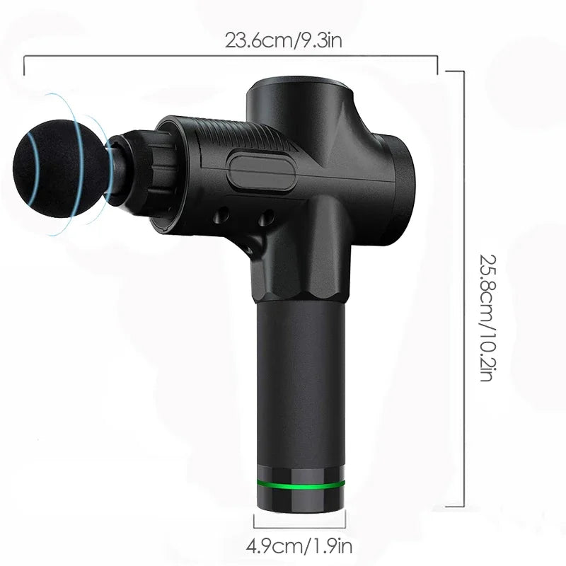 Electric Deep Tissue Massage Gun with Storage Bag