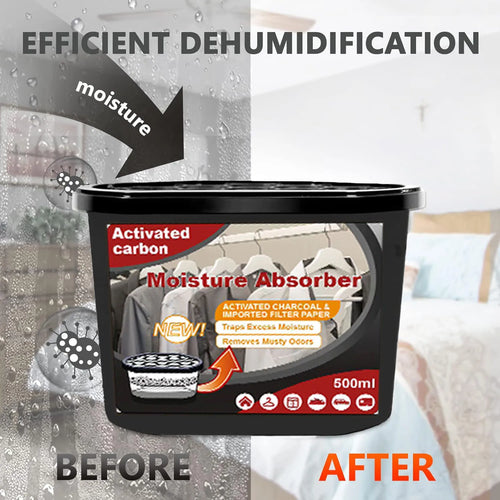1/6Pcs Closet Mold and Mildew Dehumidifying Boxes Environmental Protection Moisture Absorbing Air Purifying Boxes Desiccant