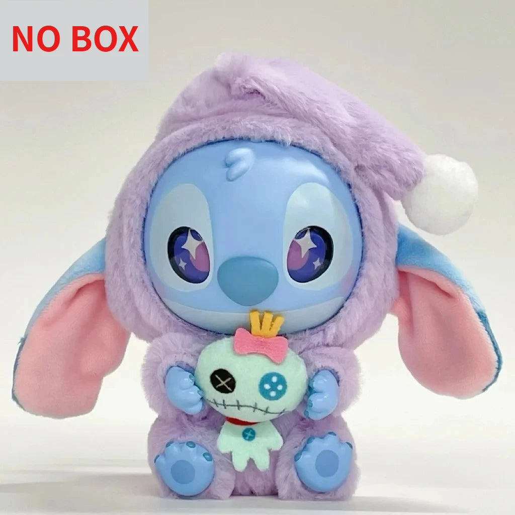 2026 Stitch Eat Something Before Sleep Series Blind Box Plush Dolls Pendant Cute Doll Ornament Mystery Box Surprise Toys Gifts