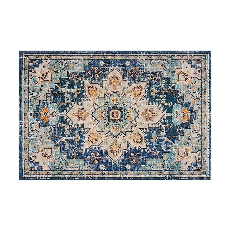 Vintage Carpet Style Ethnic Pattern Placemats Exquisite Floral