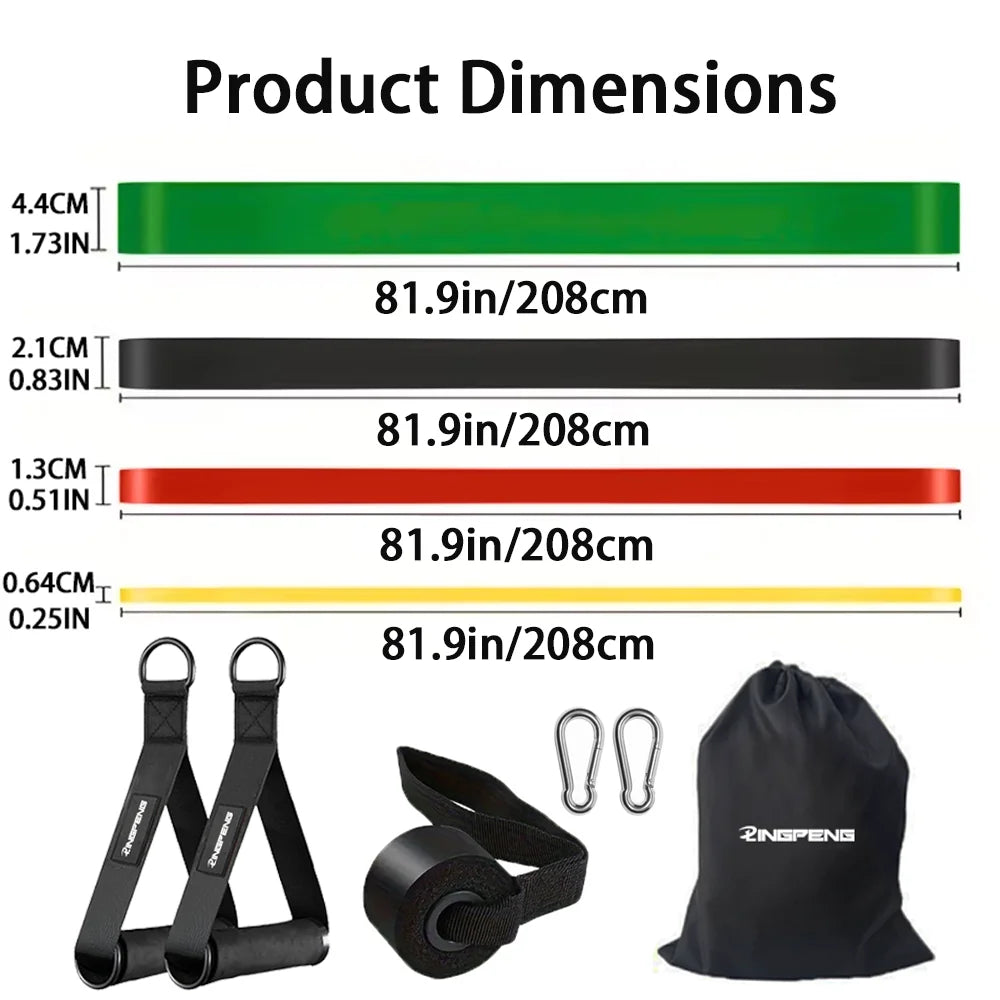 Resistance Bands Set Pull Straps Assistive Pull-Up Bands Exercise