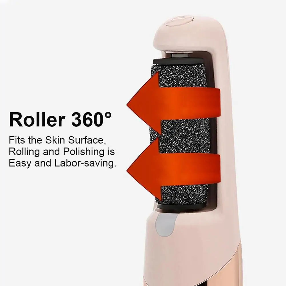 Electric Automatic Foot Scrubs Foot Skin Care Tools Dead Skin Remover Foot Calluses Removal Machine Foot Beautification Scrubs