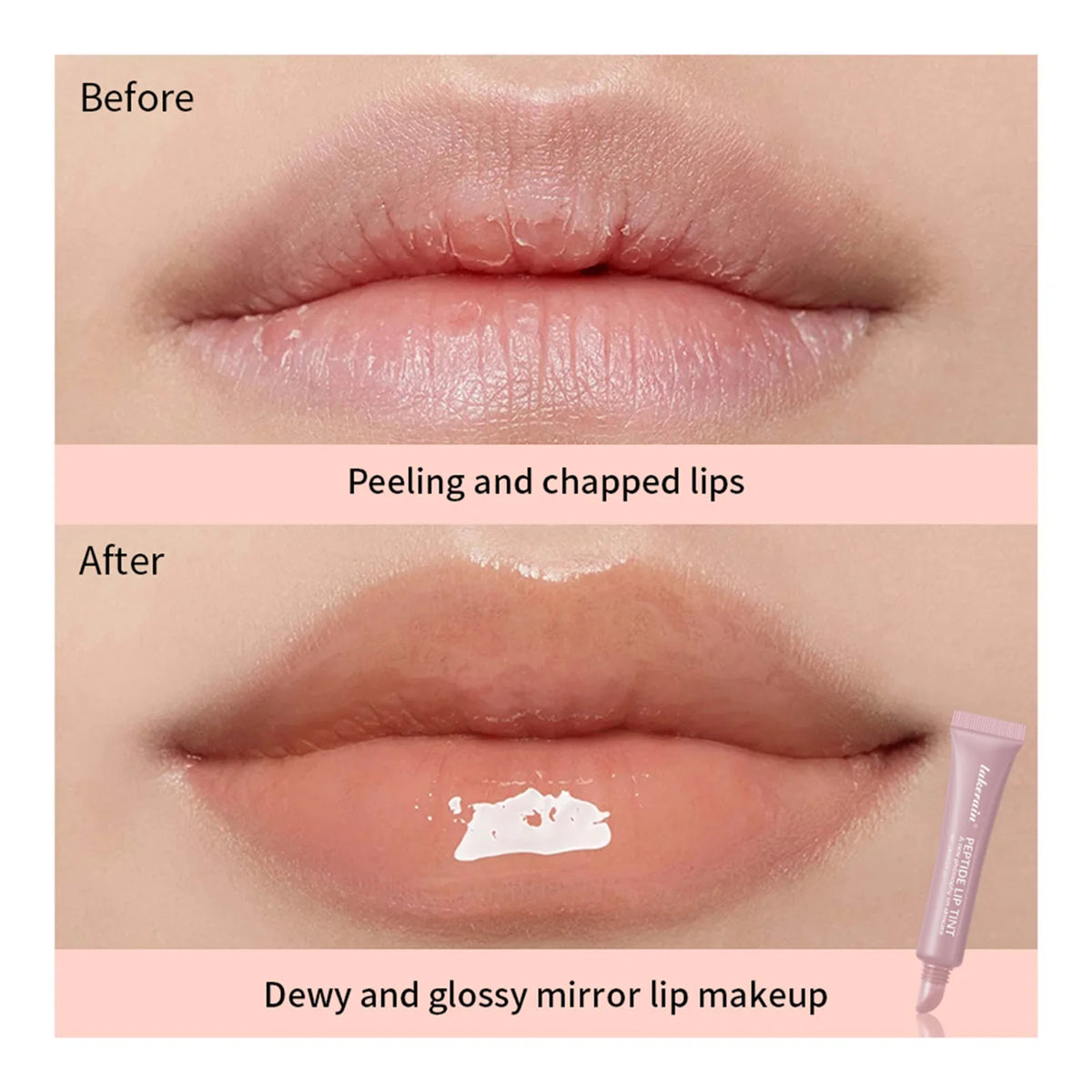 10ml Peptide Lip Mask Gel Moisturizing Lip Treatment Soften