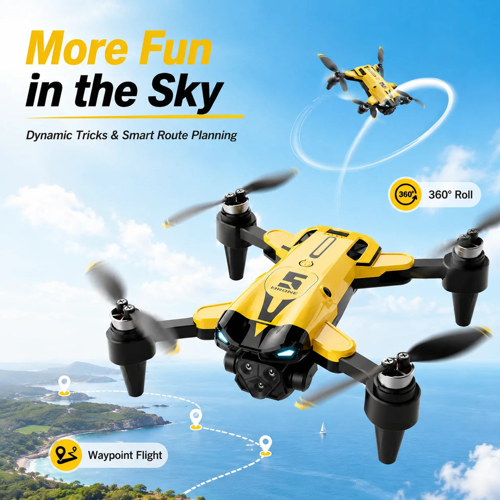 RC Drone Optical Flow Hover Smart Follow Waypoint Trajectory