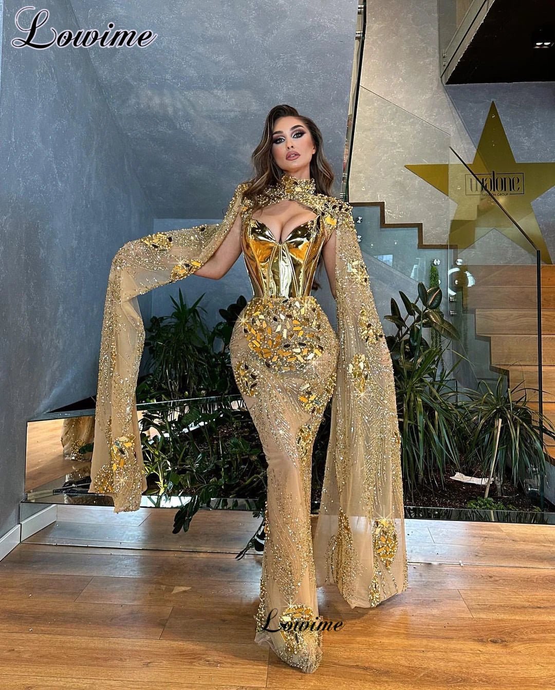 New Fashion Unique Evening Dresses Luxury Beaded Shiny Evening Gowns For Women Special Celebrity Dresses 2026 Customized