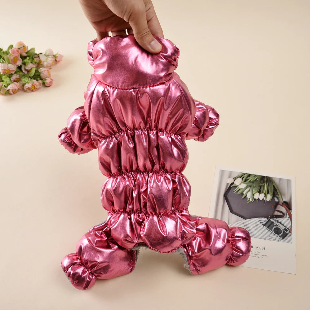 Pet Dog Jumpsuit For Small Medium Dogs Cats Autumn Winter Waterproof Dog Jacket Coat Warm Dog Clothes French Bulldog Pug Clothes