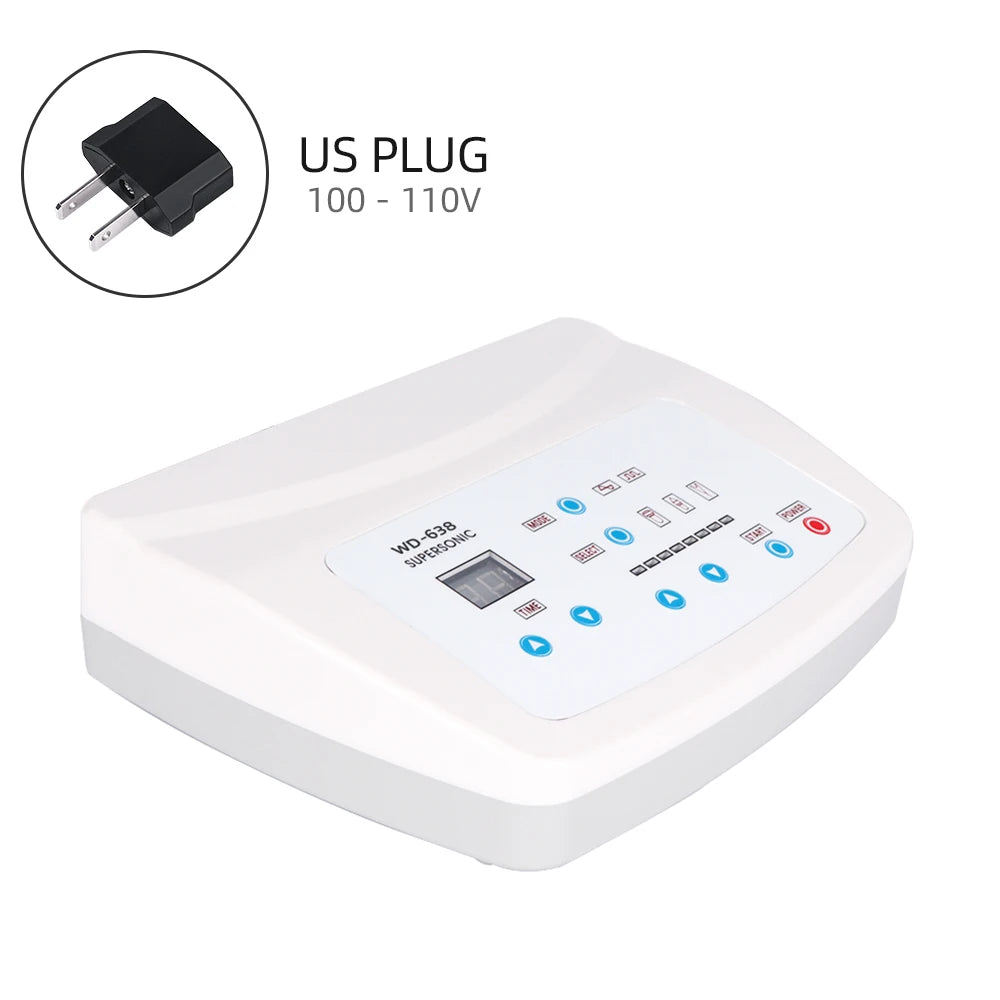 3In 1 RU-638 Ultrasonic Facial Machine Spot Tattoo Removal Anti Aging Ultrasound Facial Body Massage Skin Care Beauty Instrument