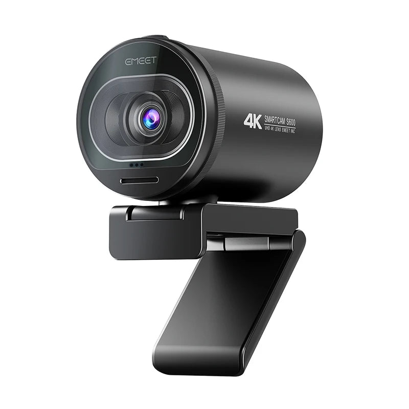 Webcam 4K Emeet S600 Webcam for PC USB Camera