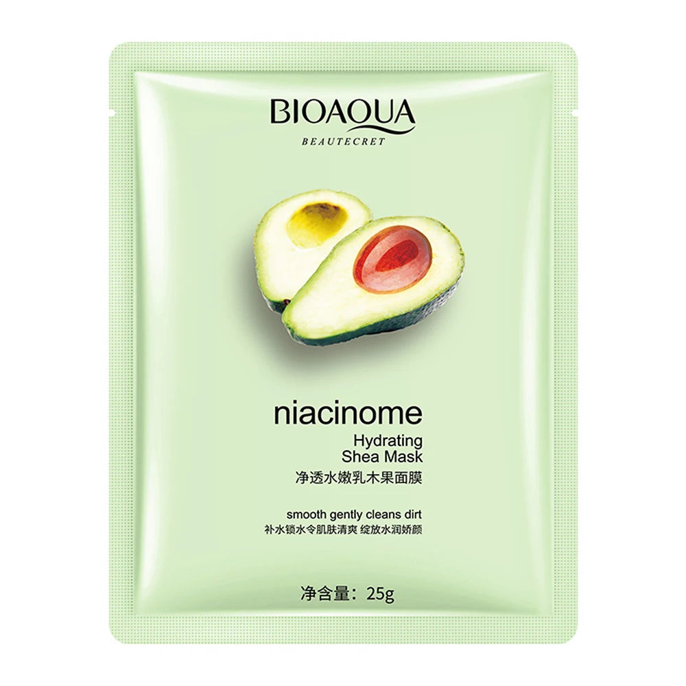 10pcs Sheet Mask Skin Care Plant Facial Mask Moisturizing Oil Control Face Care Masks Shrink Pores Beauty Health Face Patches