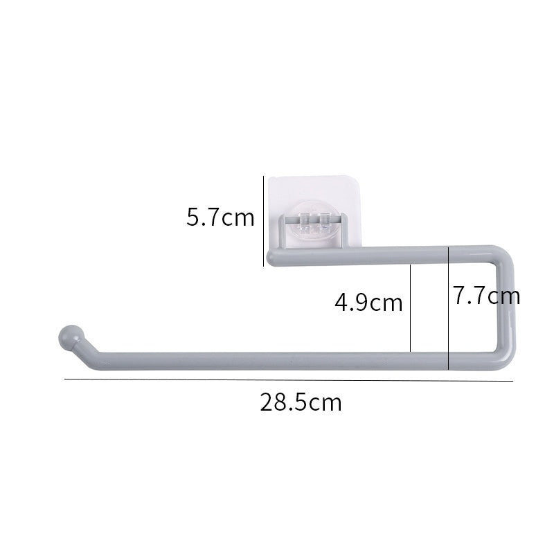 Kitchen Paper Roll Holder Cabinet Rag Hanging Holder Towel Hanger Toilet Paper Holders Rack Bar Shelf Tissue Holder