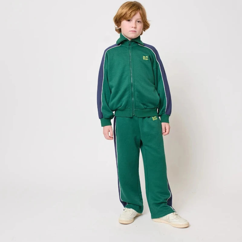 Spring/Summer BC26 New Children's Jumpsuit Sweatshirt Trousers Sets Kid Multi-color Sport Coat and Pants