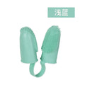 Finger Cover Pet Toothbrush Oral Cleaning Dog Toothbrush Flexible Durable Finger Toothbrush Pet Cleaning and Beauty Accessories